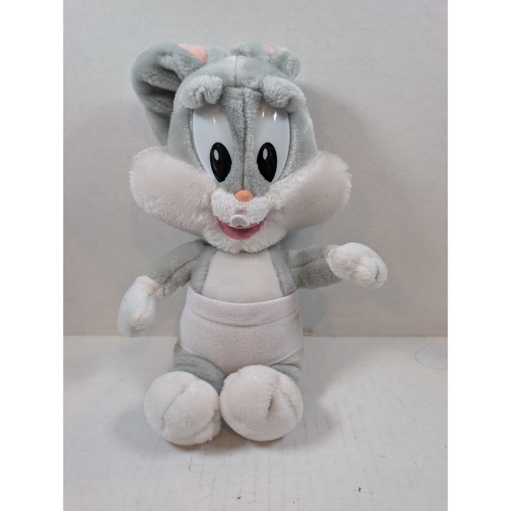 1994 Looney Tunes Lovables Baby Bugs Bunny Plush Warner Bros Vintage Stuffed